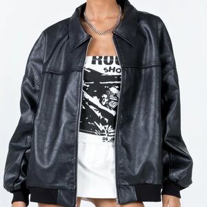 PRINCESS POLLY LEATHER JACKET